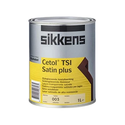 Image of Sikkens Cetol TSI Satin Plus Paint COLOURLESS 1L Litre Fast Postage