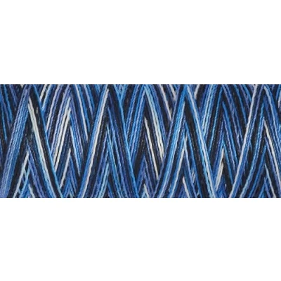 Image of 702160 9962 1 Gutermann Deco Stitch Thread 70m Reel x 1, Varigated Dark Blue