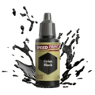 Image of The Army Painter Speedpaint Grim Black (WP2001)