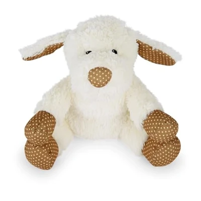 Image of Mousehouse Gifts Cute Little Stuffed Animal Dog Soft Toy Teddy for Newborn Baby Boy or Girl Unisex