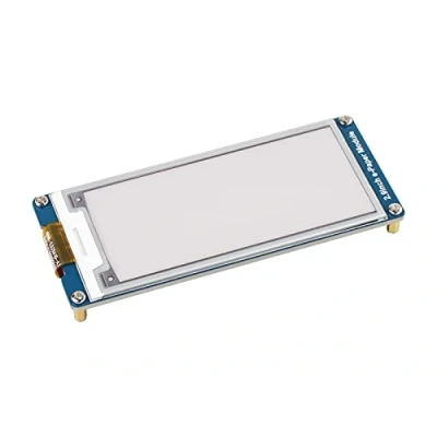 Image of Waveshare 2.9Inch E Paper Display Module(B),296x128 Resolution Ink Electronic Screen,Red Black White Three Color for Raspberry Pi/Jetson Nano/Arduino/STM32