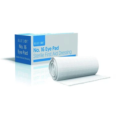 Image of Blue Dot No16 Boxed Eye Pad &amp; Bandage (Each)