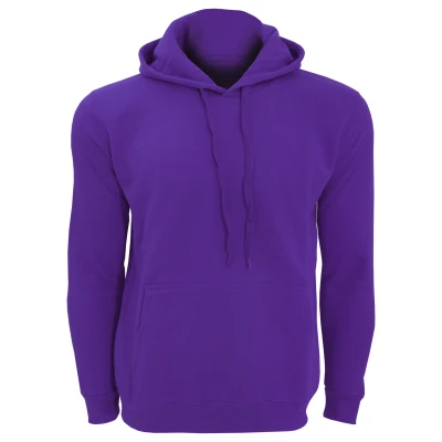 Image of SOLS Snake Unisex Hooded Sweatshirt / Hoodie (Dark Purple) Multicolour Size Small