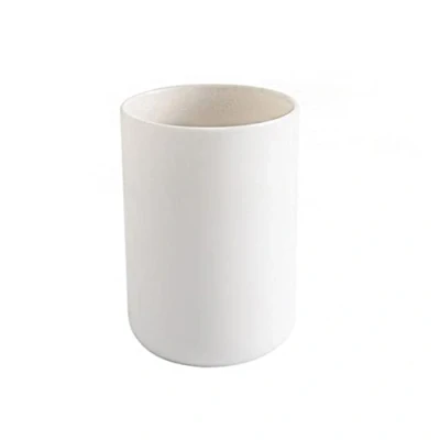 Image of MEIBAOGE Bathroom Toothbrush Holder Cup 300ml Plastic Mouthwash Mug,Toothbrush White