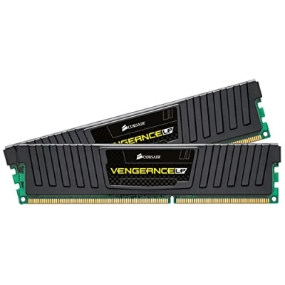 Image of Corsair CML16GX3M2A1600C10 Vengeance Low Profile 16GB (2x8GB) DDR3 1600 Mhz CL10 XMP Performance Desktop Memory Kit Black