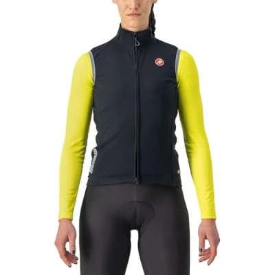 Image of CASTELLI 4522546 085 PERFETTO RoS 2 W V. Jacket Women&#039;s LIGHT BLACK Size XS