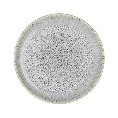 Image of Denby Halo Speckle Medium Coupe Plate