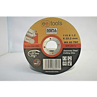 Image of EETools 20 x Ultra thin 115 1mm for Angle Grinder Stainless steel cuttings discs metal cutting slitting