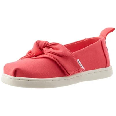 Image of TOMS Girl&#039;s Alpargata Loafer Flat, Pink, 4 UK Child