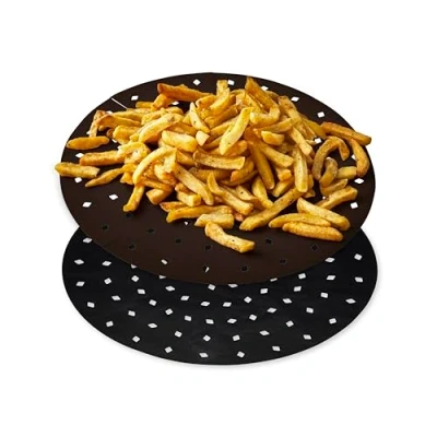 Image of Tower 2 Pack of Circular Air Fryer Liners to fit 5 7L