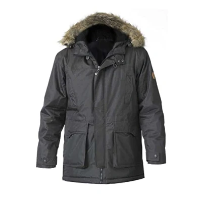 Image of D555 Big &amp; Tall Khaki Lovett Parka Jacket Men&#039;s