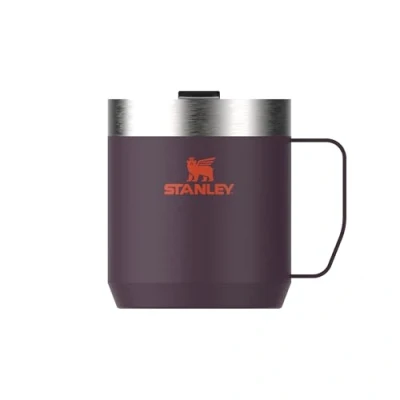 Image of Stanley Classic Legendary Camp Travel Mug 0.35L Keeps 1.5 Hours Hot 3 Cold Dishwasher Safe Stainless Steel Coffee Cup BPA Free Plum