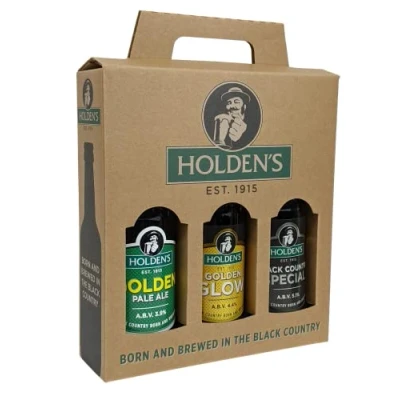 Image of Holden&#039;s Mixed English Pale, Blonde &amp; Golden Ale Beer Gift Set (3 x 500ml Bottles) a Selection of Premium Beers: Brewed by British Craft Brewery