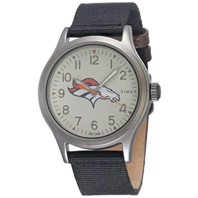 Image of Timex Tribute Men&#039;s Analog Japanese Quartz Watch with Nylon Strap TWZFBROMBYZ