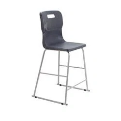 Image of Titan High Chair Size 5 610mm Seat Height Charcoal T62 C
