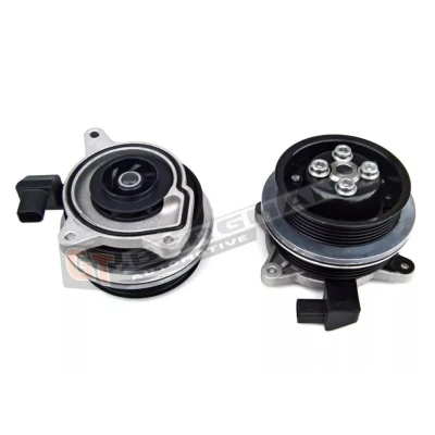 Image of 03C121004D water pump GT BERGMANN GT59 001 with gasket/seal switchable Electric VOLKSWAGEN: Polo V Hatchback, Scirocco III, GOLF 6