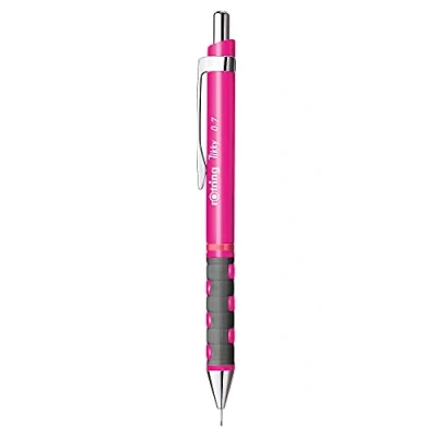 Image of rOtring Tikky Mechanical Pencil, HB, 0.7 mm, Neon Pink