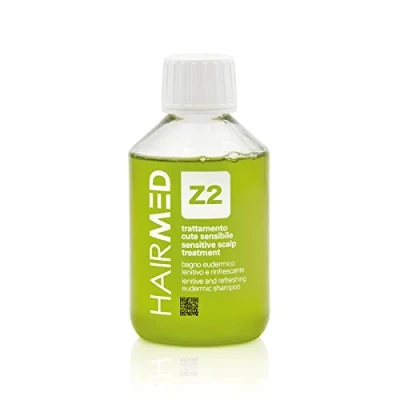 Image of HAIRMED, Z2 Anti pruritic Hair Shampoo, Soothing Shampoo for Irritated Skin, Professional 200 ml