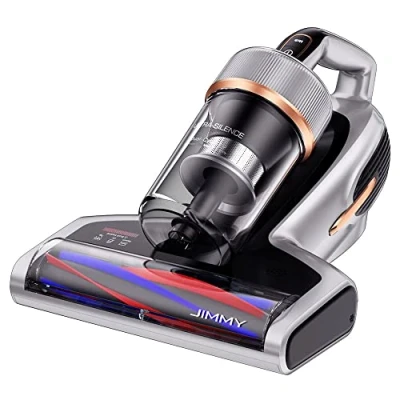 Image of Jimmy BX7 Pro Mattress Vacuum Cleaner with Dust Mite Sensor, UV Lamp Sterilization, Cleaning Machine Bed 700W Ultrasound, LED Screen for Bed, Sofa and Upholstery Grey