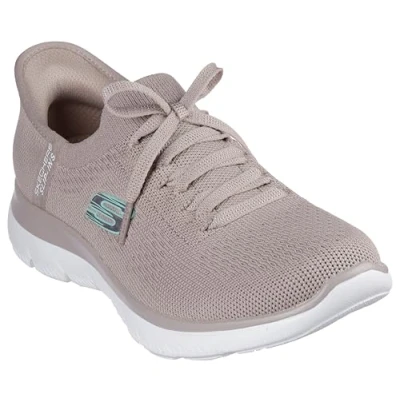 Image of Skechers Women&#039;s Summits New Daily Sneaker, Taupe, 4 UK