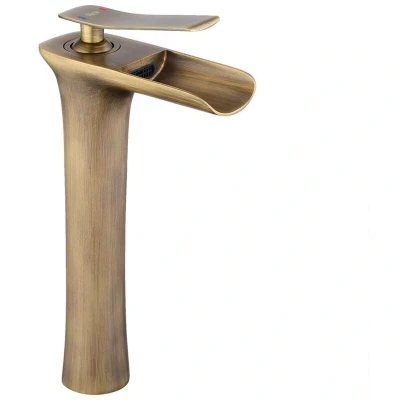 Image of REA 589119b5 e068 4881 8cc5 635e89006934 Bathroom Sink tap Laguna High Antique Gold B8120,