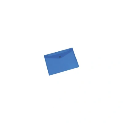 Image of Q Connect Polypropylene A4 Document Folder Blue, Pack of 12