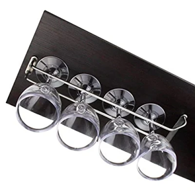 Image of Steel Glass Rack 40cm Hanger, Glassware Rack, Wine