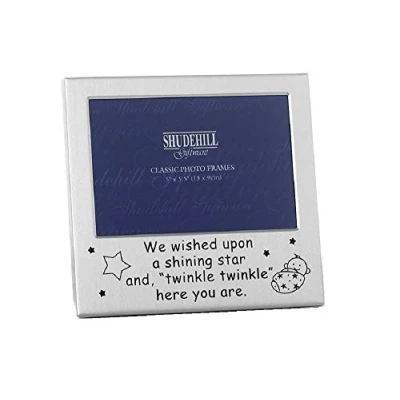 Image of Twinkle Baby Photo Frame Gift 5&quot; x 3&quot;, Silver