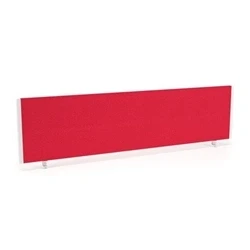 Image of Impulse/Evolve Plus Bench Screen 1600 Bergamot Cherry White Frame