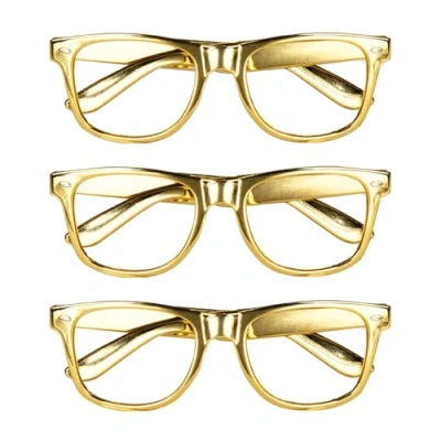 Image of Boland 02627 Party Glasses, Gold, Standard Size