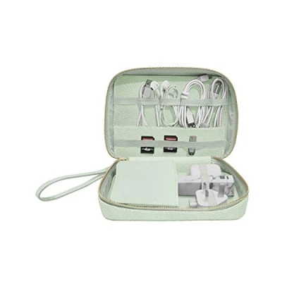 Image of Stackers Sage Green Cable Tidy Bag