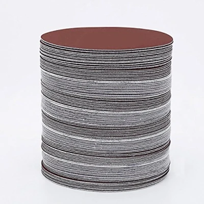 Image of 25pcs 6 Inch 150mm Round Sandpaper Disk Sand Sheets Grit 120 Hook Loop Sanding Disc for Sander Grits Single Set