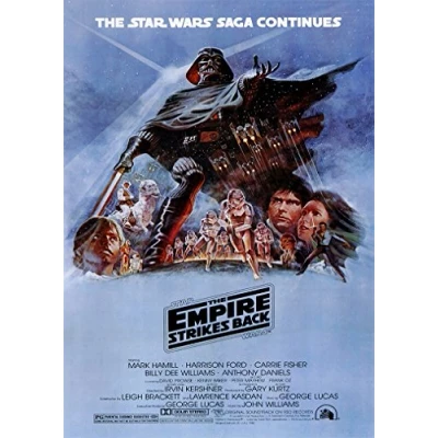 Image of OMG Printing Star Wars The Empire Strikes Back Poster/Print/Picture Satin Photo Paper A3 297mm x 420mm