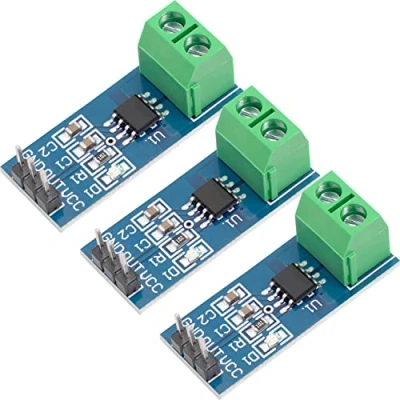 Image of AZDelivery 3 x ACS712 5A Range Current Sensor Measuring Module compatible with Arduino including E Book!