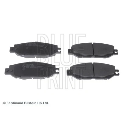 Image of 0446640040, 0446650020, 0446650050, 0446650051, 0446650080 Brake pad set BLUE PRINT ADT34286 Rear Axle LEXUS: LS II, I