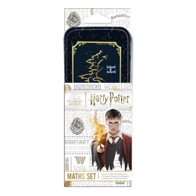 Image of Harry Potter Maths Set with Storage Tin by Helix