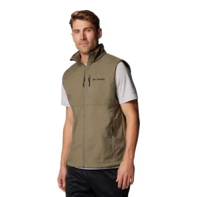Image of Columbia Men&#039;s Ascender 2 Softshell Vest, Stone Green, S