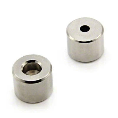 Image of N42 Neodymium Magnet for DIY, Engineering and Manufacturing Applications 25mm dia x 20mm thick 6mm hole 22kg Pull South