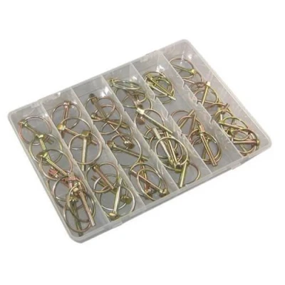 Image of Toolzone Lynch Pin Set 50Pc Assorted Trailers Horseboxes