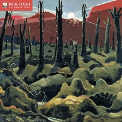 Image of Paul Nash Wall Calendar 2026 (Art Calendar)
