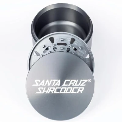 Image of Santa Cruz Shredder Jumbo Spice Grinder 3 Piece Metal Gray