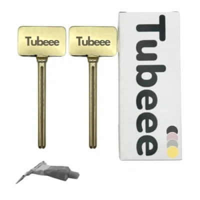 Image of Tubeee, Toothpaste Squeezer, Tube Rolling Squeezer UK, Squeeze Key, Wringer Save More Waste Less! (Pack of 2)