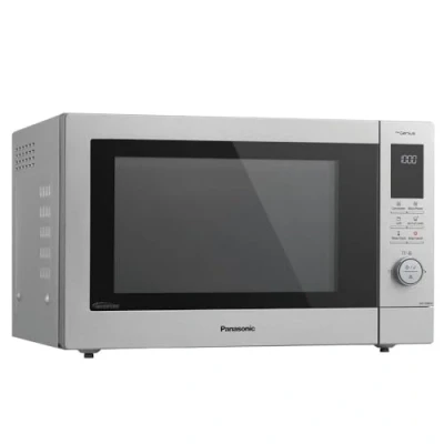 Image of Panasonic NN CD88QSBPQ 34L Air Fry Combination Microwave Oven with Quartz Grill, 1000W, Auto Defrost, Genius Sensor, Stainless Steel, Silver