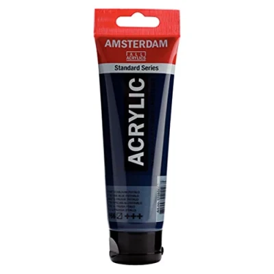 Image of Amsterdam Standard Series Acrylic Tube 120 ml Prussian Blue (Phthalo) 566 (17095662)