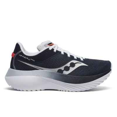 Image of Saucony Men&#039;s Kinvara Pro Sneaker, Navy/White, 11.5