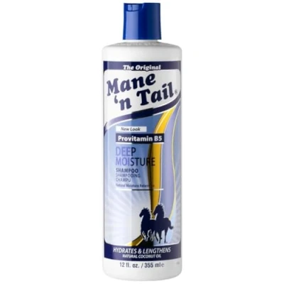 Image of Mane &#039;n Tail Deep Moisture Retention Treatment Shampoo, Provitamin B5, Hydrates and Lengthens, 355 ml (Pack of 1)