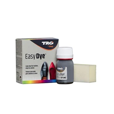 Image of TRG The One Easy Dye, Leather Shoe Color Restore Paint, 114 Light Grey, 25 ml