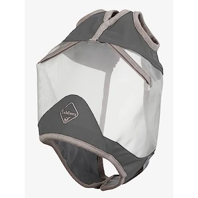Image of LeMieux Horse ArmourShield Pro Standard Fly Mask with Soft Bamboo Lining UV Protective &amp; Breathable Mesh Grey X Small