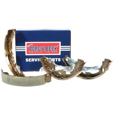 Image of Borg &amp; Beck Rear Brake Shoes Fits: Citroen C1 05