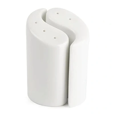 Image of Olympia Ying Yang Salt and Pepper Sets 95X95mm Porcelain Cruet Pot Kitchen 12pc